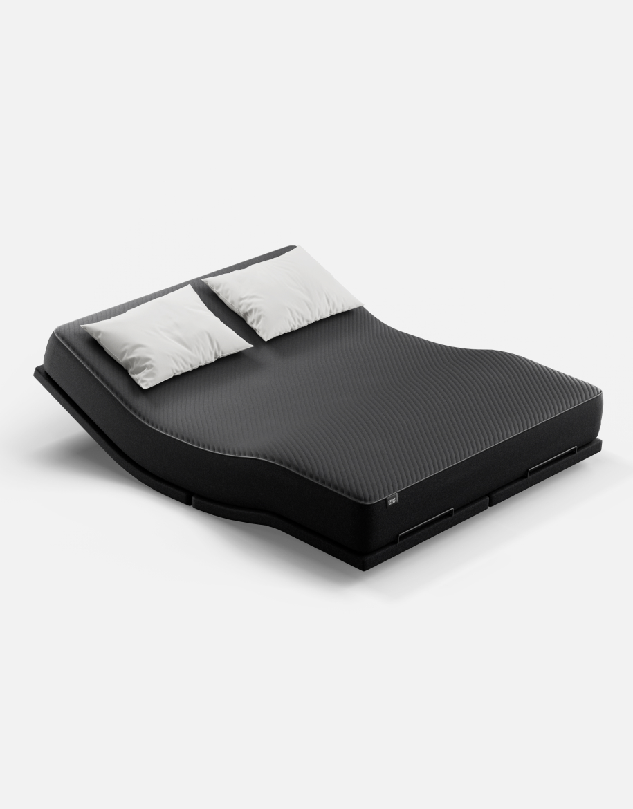 Moves both sides at the same time, quietly and smoothly